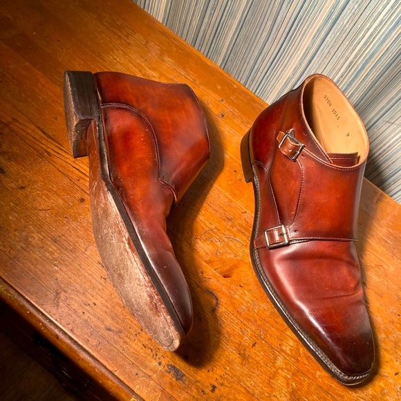 Carlos Santos Double Monk Strap Boots. UK9 - Picture 7 of 12